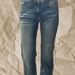 cute flare jeans with distressed ends